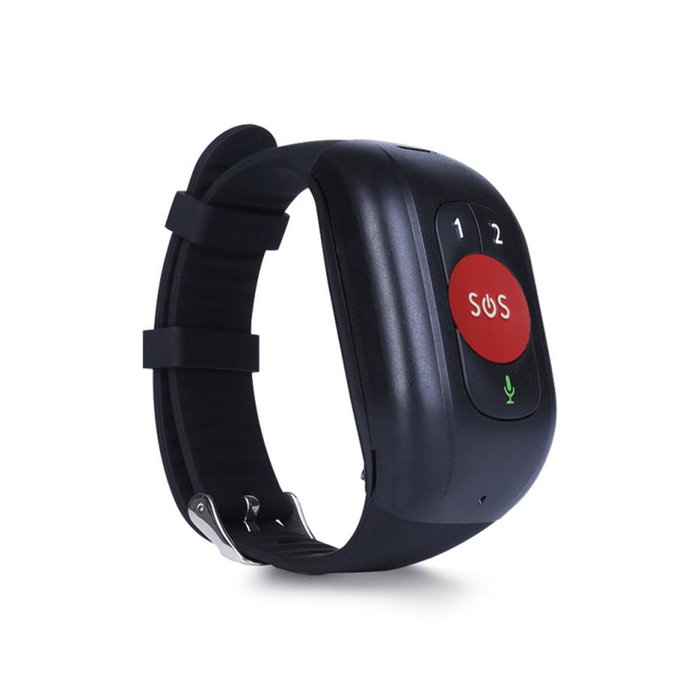 Leotec Senior Smart Band 4G Montre Connectée GPS Intégré Appel Vidéo SOS Cardiaque Oxymètre Podomètre