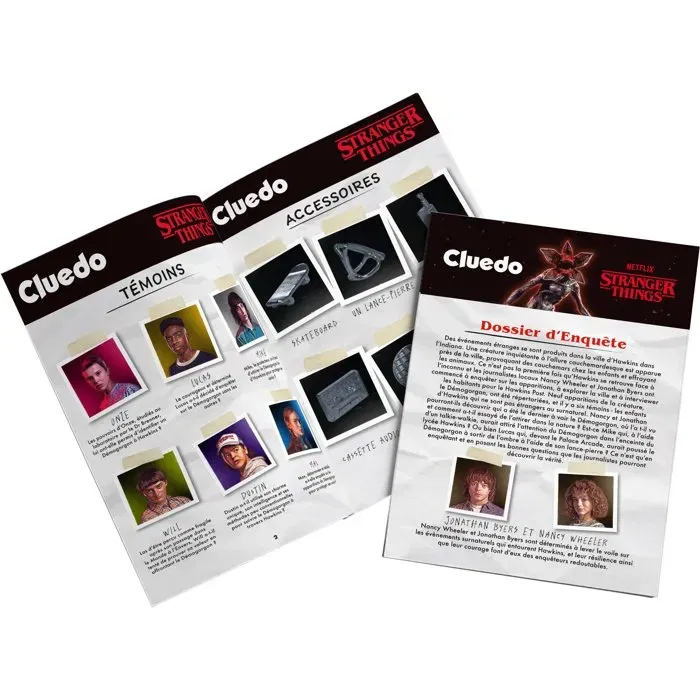 Winning Moves - Cluedo - Stranger Things - Jeu de société - Édition spéciale - De 2 à 6 joueurs - À partir de 15 ans