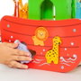 Molto Arca de noe, Arche de Noé en bois avec 17 pièces, jouet en bois pour enfants à partir de 3 ans