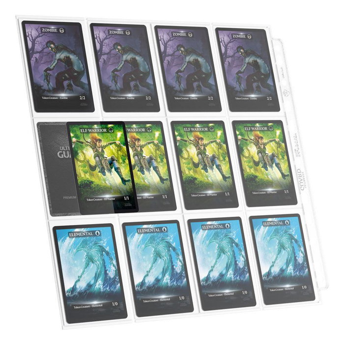 Ultimate Guard Pages 24 Poches QuadRow Transparentes avec Insertion Latérale (10 unités)</html>