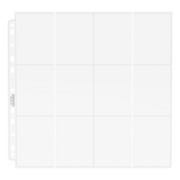 Ultimate Guard Pages 24 Poches QuadRow Transparentes avec Insertion Latérale (10 unités)</html>