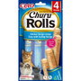 Inaba Collation pour Chat Poulet Thon Poisson 4 x 10 g
