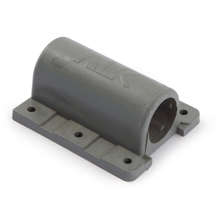 HERRAJES ALK Pont Guide Coulissant Gris pour Tube 20 HERRAJES ALK Pont Guide Coulissant Gris pour Tube 20