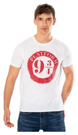 CID Harry Potter T-Shirt Platform 9 3/4 Raised Print (S)