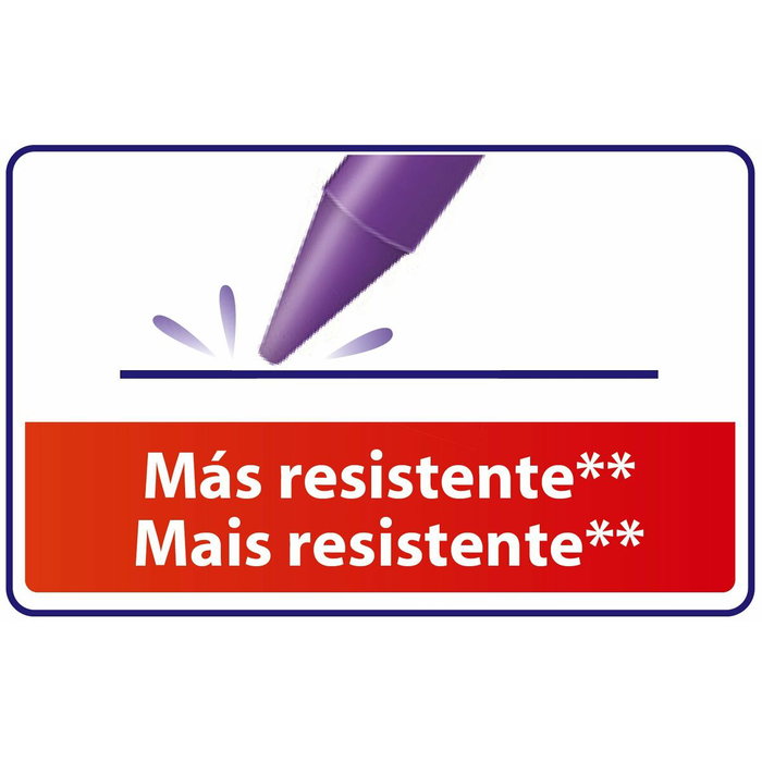 Crayons gras de couleur Bic Multicouleur Crayons gras de couleur Bic Multicouleur