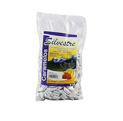 SILVESTRE Caramelos Surtidos Nº2 au sucre de canne 1kg