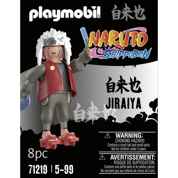PLAYMOBIL 71219 Jiraya Naruto Shippuden Figurine à partir de 5 ans
