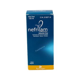 FARMOLAB NEFRILAM Solution Orale Saveur Réglisse 125 ml