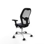 Piqueras y Crespo 3D086N0 Chaise de Bureau Gris foncé