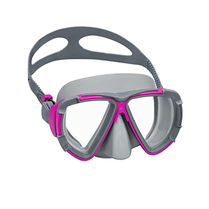 Bestway 22052 Masque de plongée adulte avec sangle anatomique, couleur assortie, +14 ans, plage et piscine Bestway 22052 Masque de plongée adulte avec sangle anatomique, couleur assortie, +14 ans, plage et piscine