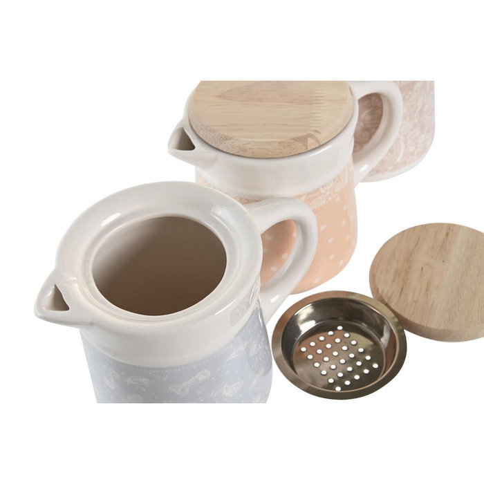 Lèchefrite pour la viande ou le poisson DKD Home Decor 16 x 11 x 13 cm (3 Unités)