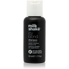 Milk Shake Shampooing Icy Blond Sans Parabènes pour Cheveux Blonds et Blancs - 50 ml