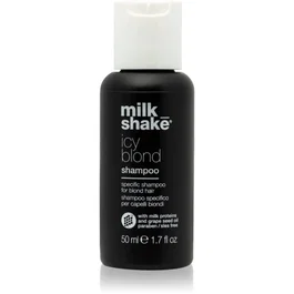 Milk Shake Shampooing Icy Blond Sans Parabènes pour Cheveux Blonds et Blancs - 50 ml
