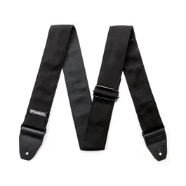 DUNLOP Corride Jacquard pour Guitare/Basse - Noire - Sangle de Qualité Supérieure