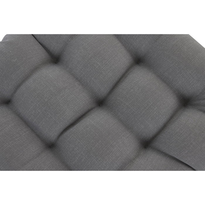 Coussin Home ESPRIT Blanc Gris clair Jardin 40 x 40 x 5 cm