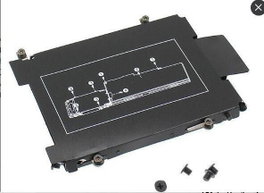 CoreParts Chariot HDD/SSD pour HP Elitebook 725 G3, 745 G3, 820 G3, 840 G3, 850 G3, Noir