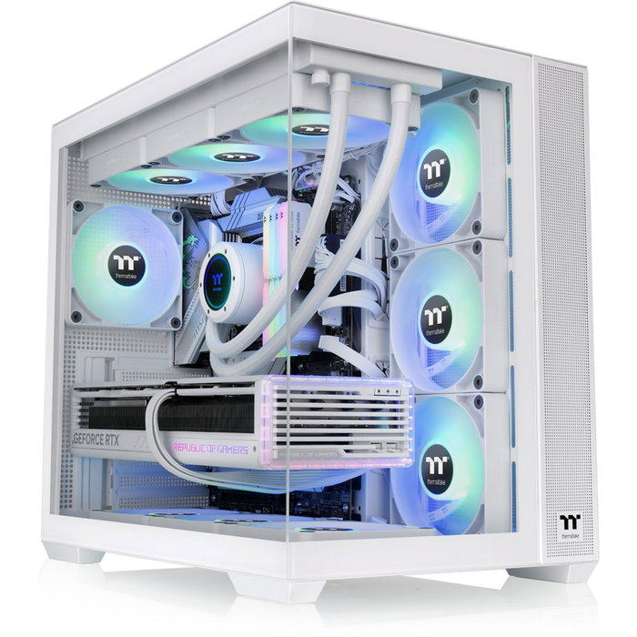 Thermaltake View 380 TG ARGB Snow White Thermaltake View 380 TG ARGB Snow White