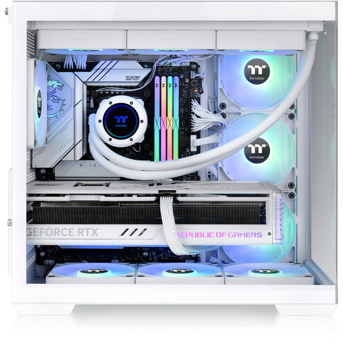 Thermaltake View 380 TG ARGB Snow White Thermaltake View 380 TG ARGB Snow White