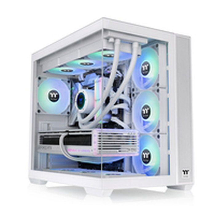 Thermaltake View 380 TG ARGB Snow Blanc