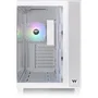 Thermaltake Boîtier PC View 380 TG ARGB Snow - Moyen tour ATX - Verre trempé blanc - 4 ventilateurs 120 mm ARGB - USB-C et USB 3.0