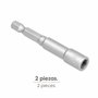 WOLFPACK LINEA PROFESIONAL Clé à pipe magnétique 7 mm (2 unités)