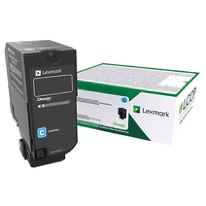 Lexmark Cartouche de toner Cyan 75B20C0 Standard