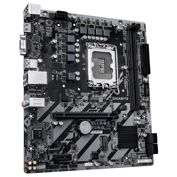 Gigabyte H810M H Carte mère Micro-ATX Intel H810 DDR4 pour PC bureautique et multimédia