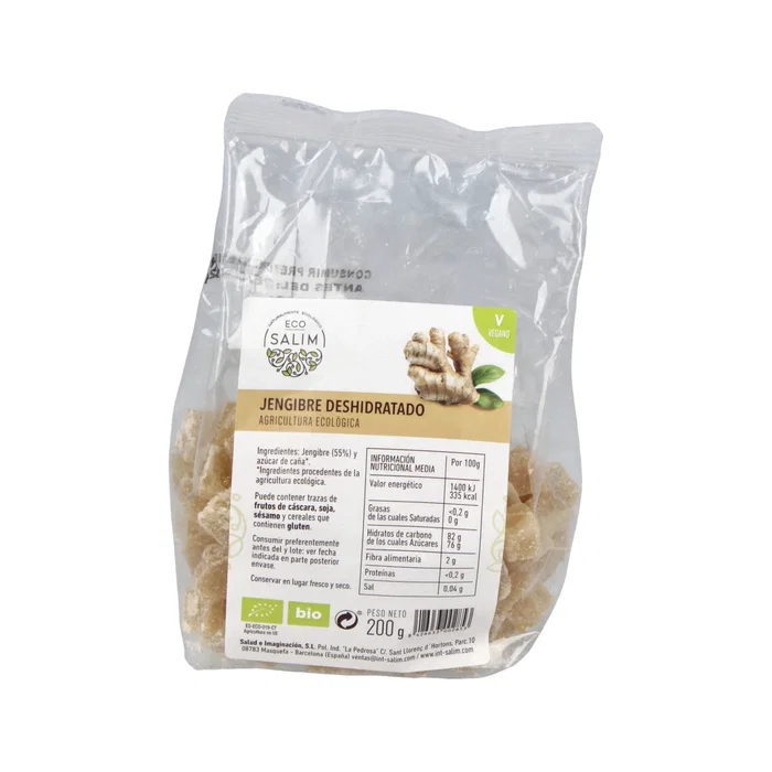 ECO SALIM Gingembre déshydraté BIO VEGAN 200g ECO SALIM Gingembre déshydraté BIO VEGAN 200g