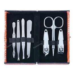 Bifull Kit de Manucure 7 Pièces Orange Scales