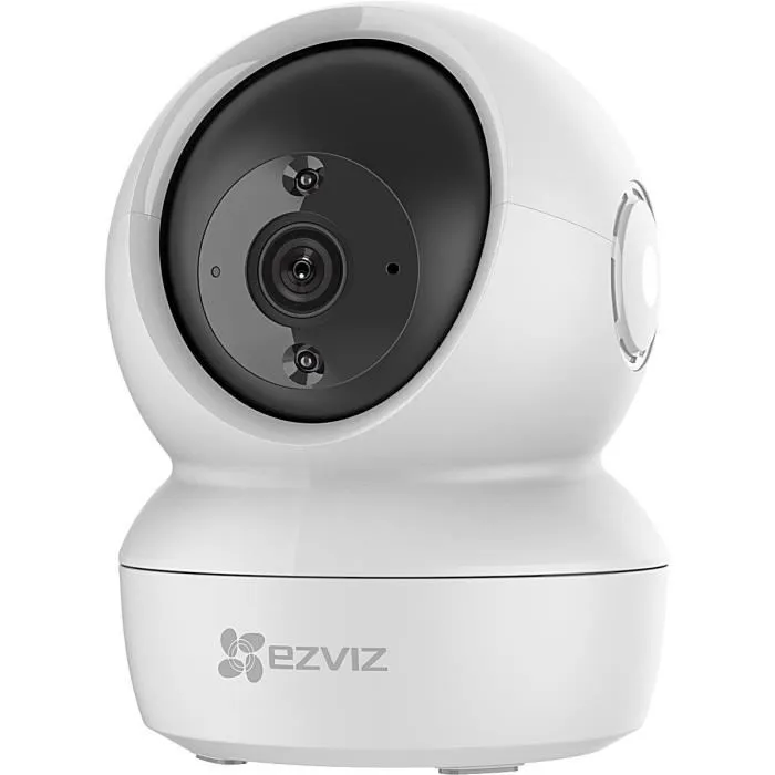 EZVIZ Caméra Intérieure H6C 4MP avec Vision 360°, Détection et Suivi Humain, Vision Nocturne et Audio Bidirectionnel EZVIZ Caméra Intérieure H6C 4MP avec Vision 360°, Détection et Suivi Humain, Vision Nocturne et Audio Bidirectionnel