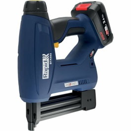Rapid BTX553 Agrafeuse-cloueuse sans fil 18V - Coffret avec batterie 2,5Ah et chargeur
