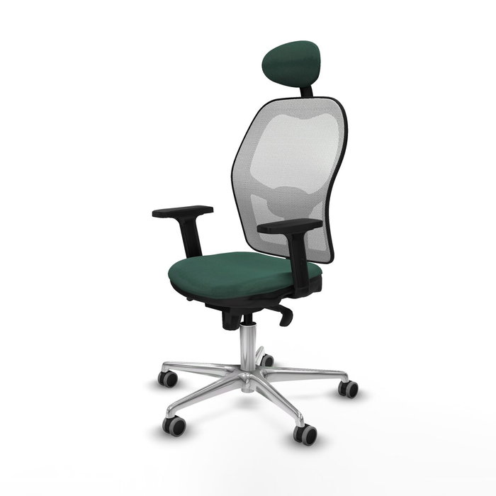 Piqueras y Crespo Chaise de Bureau avec Appui-tête Jorquera 2D086G1 Vert