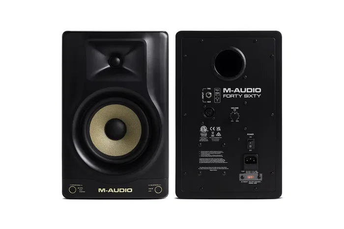 M-Audio Forty Sixty Moniteur de Studio Biamplifié 6,5" 100W avec Bluetooth (Unité) M-Audio Forty Sixty Moniteur de Studio Biamplifié 6,5" 100W avec Bluetooth (Unité)