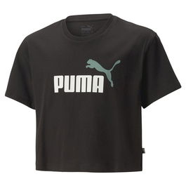 T shirt à manches courtes Enfant Puma 845346 56 Noir