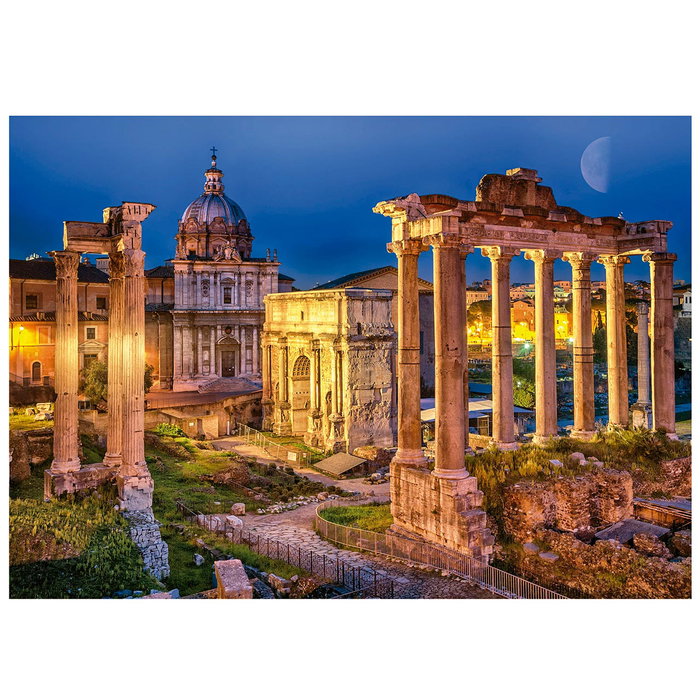 Educa Puzzle 2000 Pièces - Foro Romano - Image du Forum Romain - 96 x 68 cm - Référence 19619 - Puzzle Adulte +14 Ans