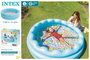 Intex Piscine Gonflable Wavy Edge 168 x 45 cm, Capacité 575 Litres, Pour Enfants dès 36 Mois, Rond