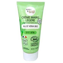 Born To Bio Crème Mains Légère 50 ml Bio - Peaux Normales - Aloe Vera