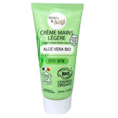 Born To Bio Crème Mains Légère 50 ml Bio - Peaux Normales - Aloe Vera Born To Bio Crème Mains Légère 50 ml Bio - Peaux Normales - Aloe Vera