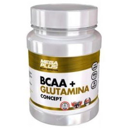 MEGA PLUS BCAA+GLUTAMINA CONCEPT citron 500g