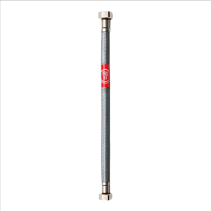 Taq Latiguillo flexible inoxydable femelle-femelle 3/8 pulg, 50 cm