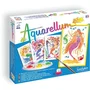 Sentosphere Aquarellum Junior Peinture Aquarelle Kit Loisir Créatif - Sirenes - 5 Couleurs sur Papier Vélin - Activité Artistique Enfant Dès 6 Ans