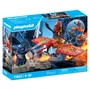 Playmobil 71833 Set de Figurine Super-héros avec Drone contre Ninja - Univers Miniature - À Partir de 4 Ans