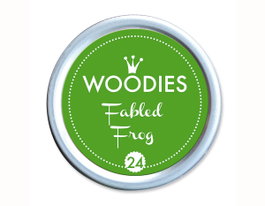 Woodies Almohadilla de tinta Fabled Frog 38x22mm