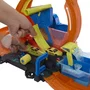 Hot Wheels Mega Station Lavage avec Looping et Changement de Couleur