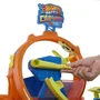 Hot Wheels Mega Station Lavage avec Looping et Changement de Couleur