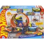 Hot Wheels Mega Station Lavage avec Looping et Changement de Couleur