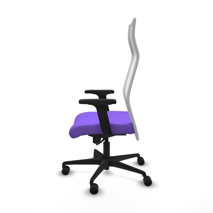 Piqueras y Crespo Chaise de Bureau Albacete Lila et Blanc