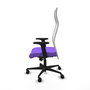 Piqueras y Crespo Chaise de Bureau Albacete Lila et Blanc