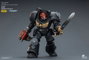 Joy Toy (CN) Warhammer 40,000 figurine Black Templars Terminator avec Épée de puissance et Bolter de tempête