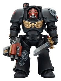 Joy Toy (CN) Warhammer 40,000 figurine Black Templars Terminator avec Épée de puissance et Bolter de tempête